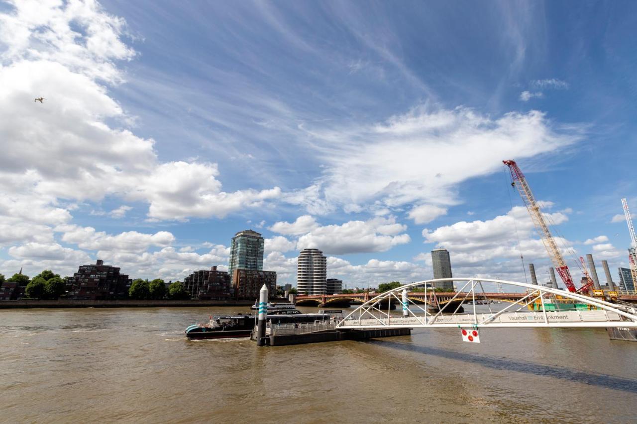 Apartament Beautiful River View Close To London Eye Zewnętrze zdjęcie